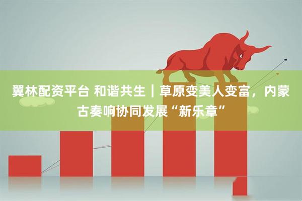 翼林配资平台 和谐共生｜草原变美人变富，内蒙古奏响协同发展“新乐章”